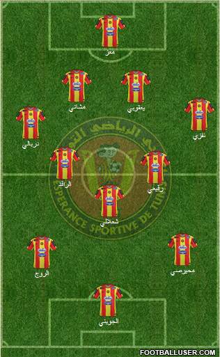 Espérance Sportive de Tunis Formation 2015