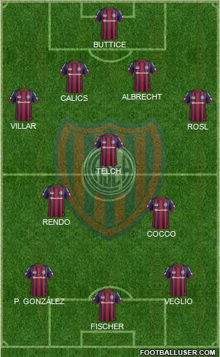 San Lorenzo de Almagro Formation 2015