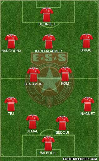 Etoile Sportive du Sahel Formation 2015