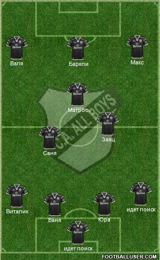 All Boys Formation 2015