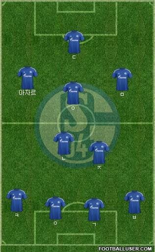 FC Schalke 04 Formation 2015