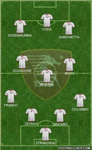 Salernitana Formation 2015