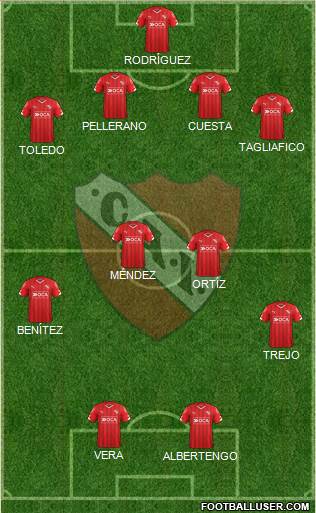 Independiente Formation 2015
