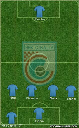 HNK Cibalia Formation 2015