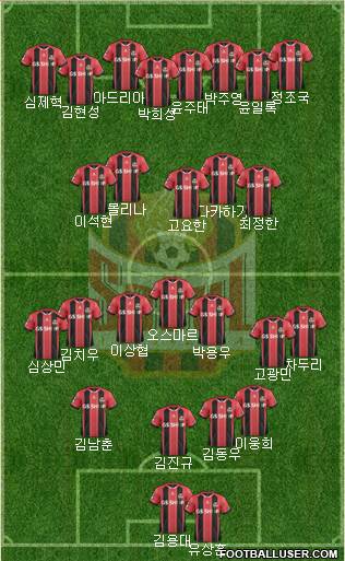 FC Seoul Formation 2015