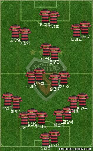 Pohang Steelers Formation 2015