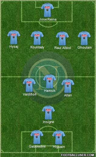 Napoli Formation 2015