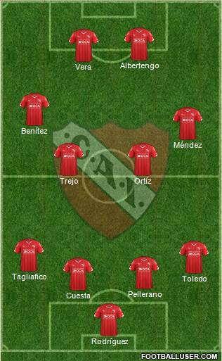 Independiente Formation 2015