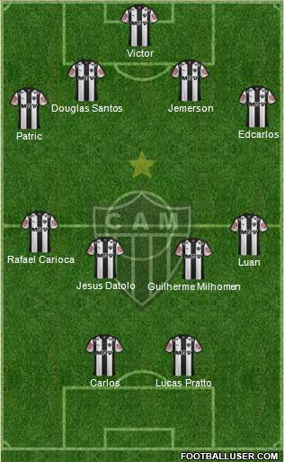 C Atlético Mineiro Formation 2015