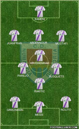C.D. Numancia S.A.D. Formation 2015