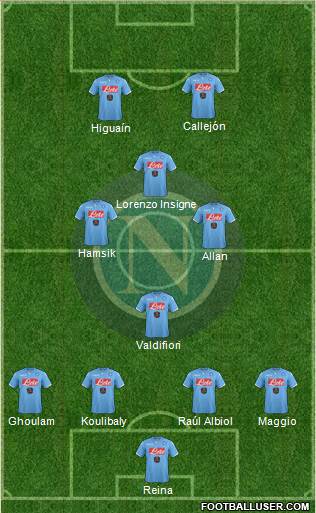 Napoli Formation 2015