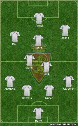 R. Zaragoza S.A.D. Formation 2015