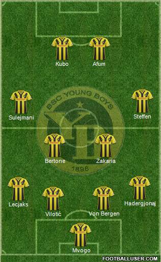 BSC Young Boys Formation 2015