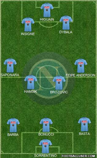 Napoli Formation 2015