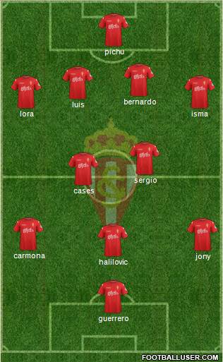 Real Sporting S.A.D. Formation 2015