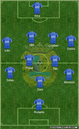 C.F. Fuenlabrada Formation 2015