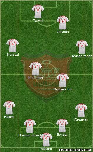 Persepolis Tehran Formation 2015