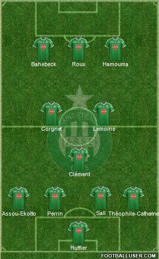 A.S. Saint-Etienne Formation 2015