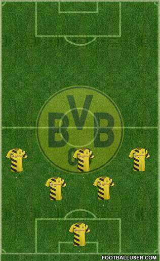 Borussia Dortmund Formation 2015