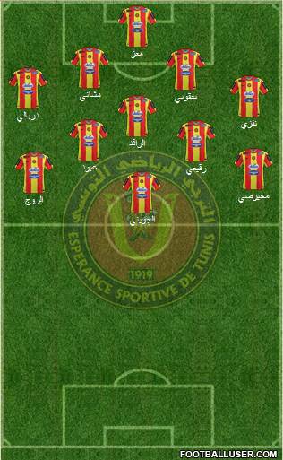 Espérance Sportive de Tunis Formation 2015