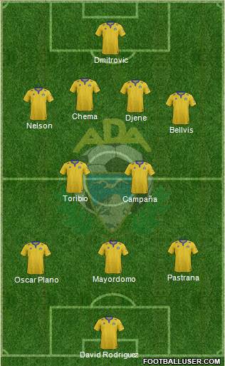 A.D. Alcorcón Formation 2015
