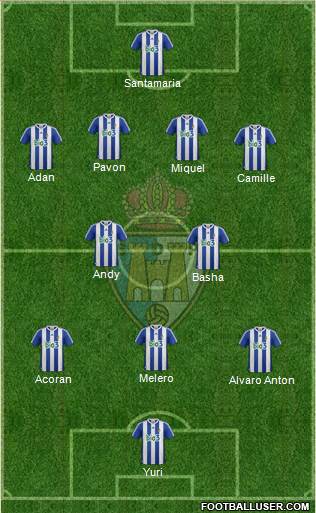 S.D. Ponferradina Formation 2015