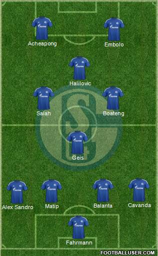 FC Schalke 04 Formation 2015