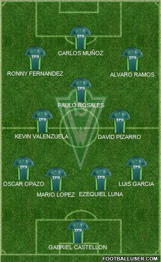 CD Santiago Wanderers S.A.D.P. Formation 2015