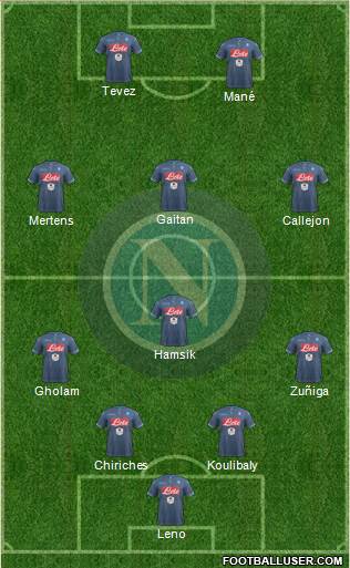 Napoli Formation 2015
