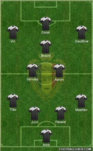 Belgium Formation 2015
