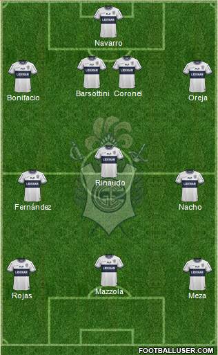Gimnasia y Esgrima de La Plata Formation 2015