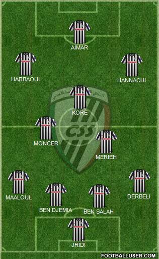 Club Sportif Sfaxien Formation 2015