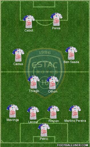 Esperance Sportive Troyes Aube Champagne Formation 2015
