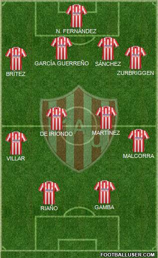 Unión de Santa Fe Formation 2015