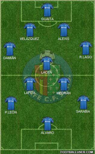 Getafe C.F., S.A.D. Formation 2015