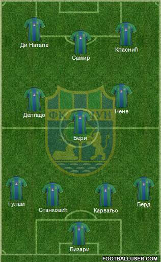 FK Zemun Formation 2015