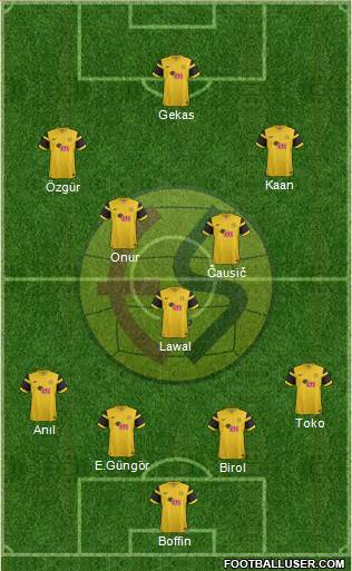Eskisehirspor Formation 2015