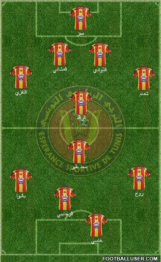 Espérance Sportive de Tunis Formation 2015
