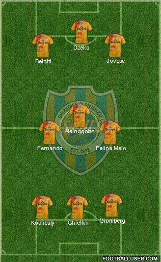 Shimizu S-Pulse Formation 2015