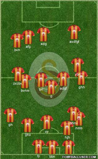 Galatasaray SK Formation 2015