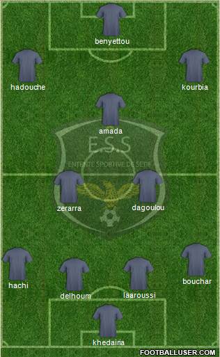 Entente Sportive Sétifienne Formation 2015