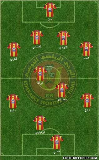 Espérance Sportive de Tunis Formation 2015