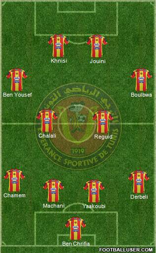 Espérance Sportive de Tunis Formation 2015