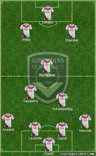 FC Girondins de Bordeaux Formation 2015