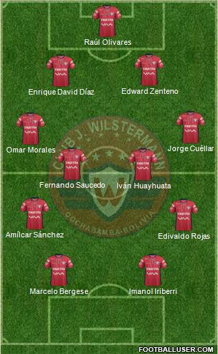 C Jorge Wilstermann Formation 2015