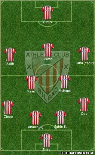 Athletic Club Formation 2015