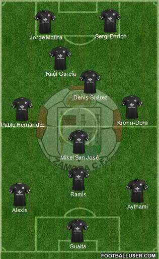 Zamora C.F. Formation 2015