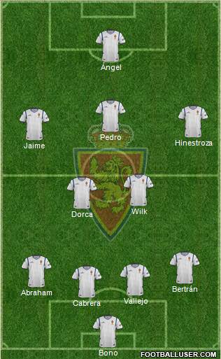 R. Zaragoza S.A.D. Formation 2015