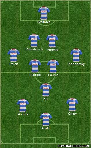 Queens Park Rangers Formation 2015
