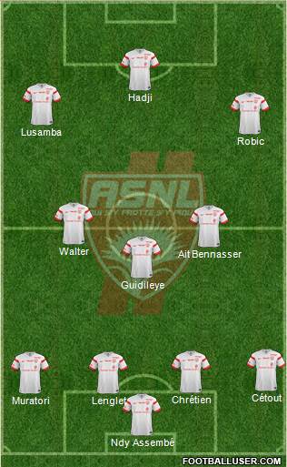 A.S. Nancy Lorraine Formation 2015